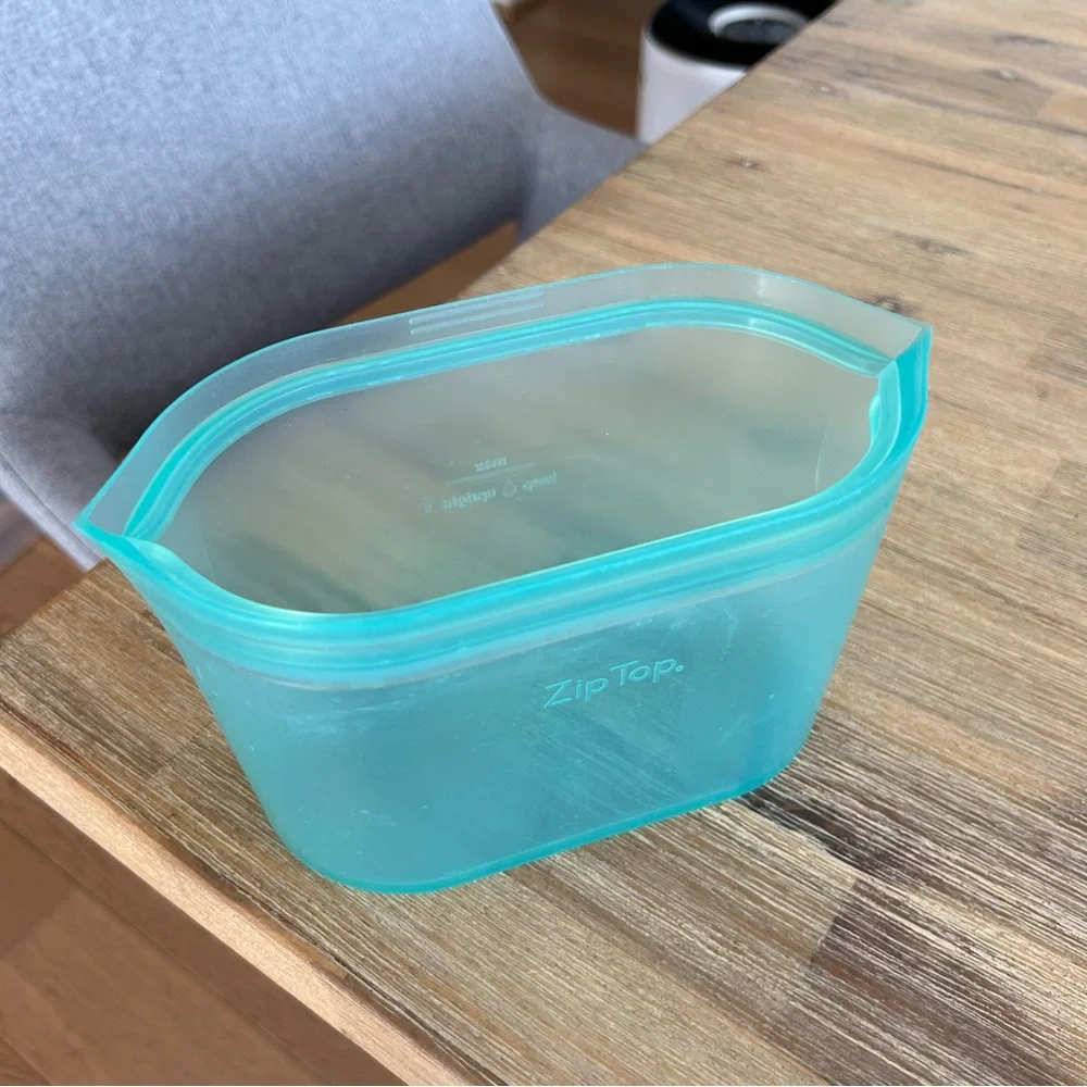 Zip Top Silicone Food Storage Container